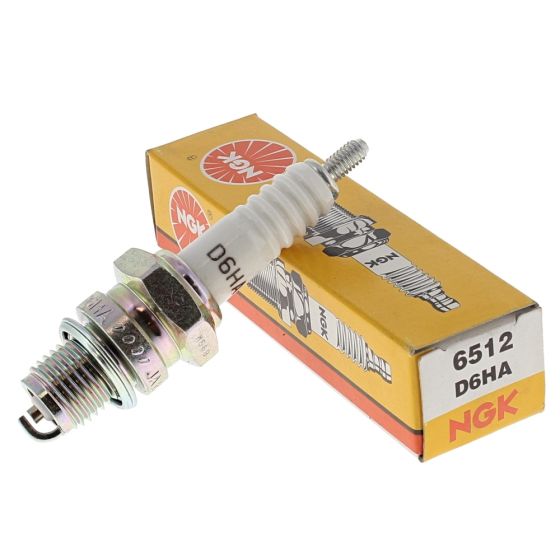 Genuine NGK D6HA Spark Plug - 6512 - Sold Individually