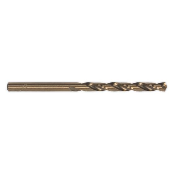 HSS Cobalt Fully Ground Drill Bit 1.5mm Pack of 10 Sealey Part No. DB015CB