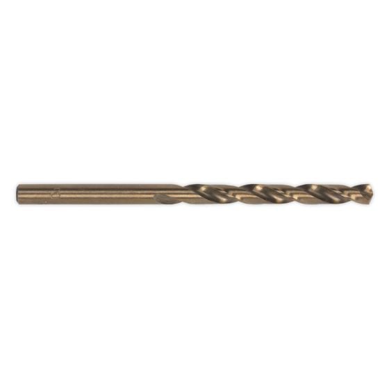 HSS Cobalt Fully Ground Drill Bit 6.5mm Pack of 10 Sealey Part No. DB065CB