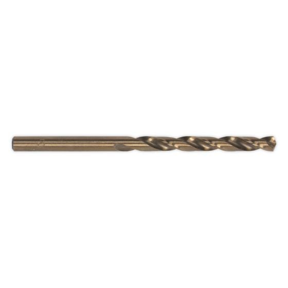 HSS Cobalt Fully Ground Drill Bit 12.5mm Pack of 5 Sealey Part No. DB125CB