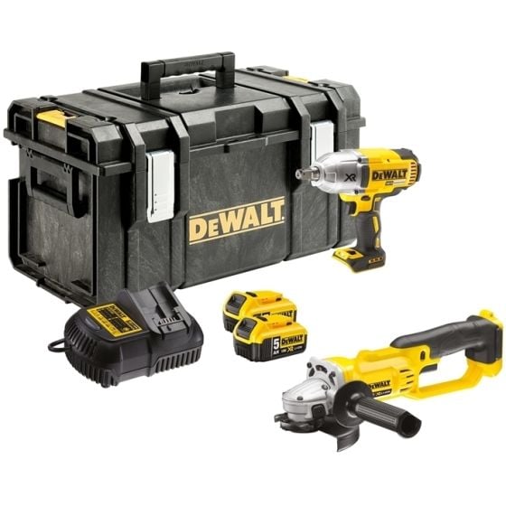 DCK269P2 XR Twin Pack 18 Volt 2 x 5.0Ah Li-Ion by DEWALT - DCK269P2-GB