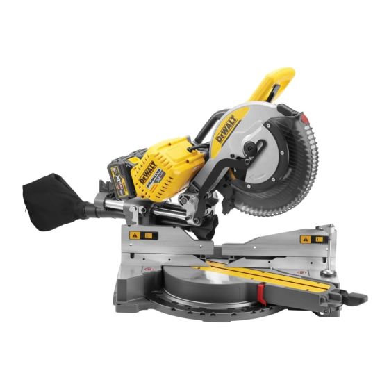 DHS780T2 FlexVolt XR Brushless Mitre Saw 305mm 18/54V 2 x 6.0/2.0Ah Li-ion