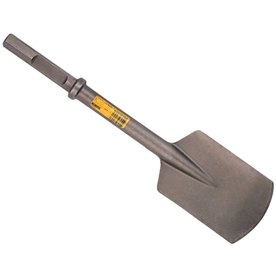 28mm Steel Clay Spade 30kg 140mm x 540mm by DEWALT - DT6928-QZ