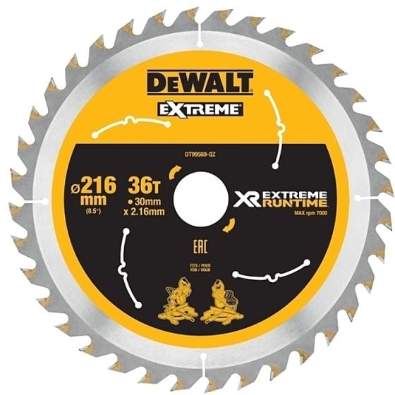 FlexVolt XR Circular Saw Blade 216mm