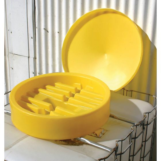 IBC Funnel with Lid and Debris Strainer - 64cm Diameter x Height 15cm