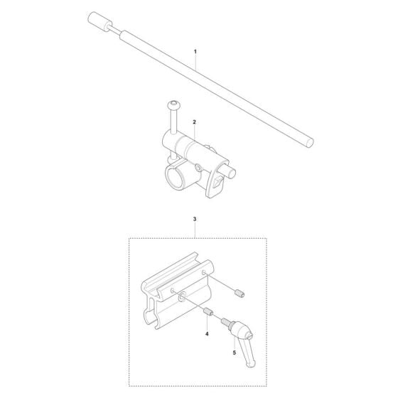 Accessories -2 for Husqvarna DM 220 Core Drill