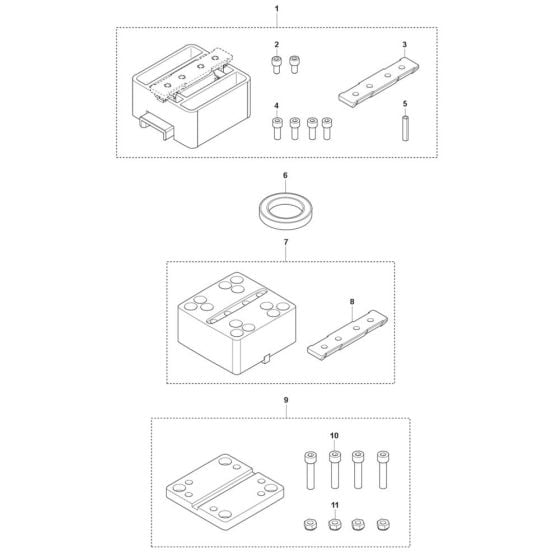 Accessories for Husqvarna DM 430 Core Drill