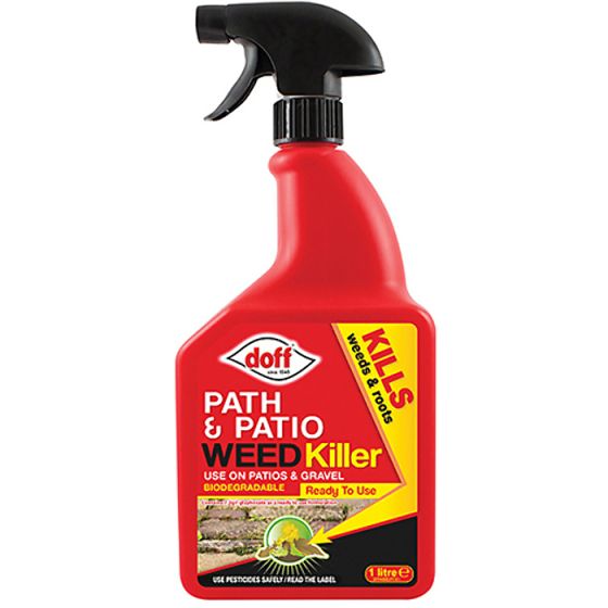 Path & Patio Weed Killer RTU 1 Litre by DOFF - F-FP-A00-DOF-01