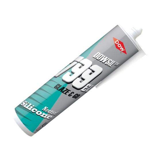 799 Glaze & Go Silicone Sealant  White 310ml