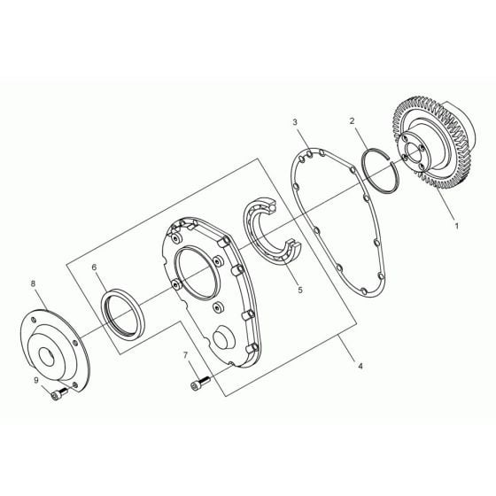 Camshaft Assembly for Wacker DPS3060 Plate Compactor