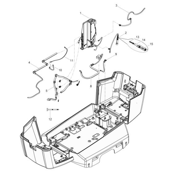 Electric Box Assembly for Wacker DPU130 Plate Compactor