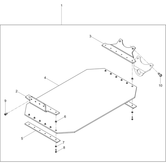 Urethane Pad Kit Assembly for Wacker DPU6555H-5000011456 Rev.101 Plate Compactor