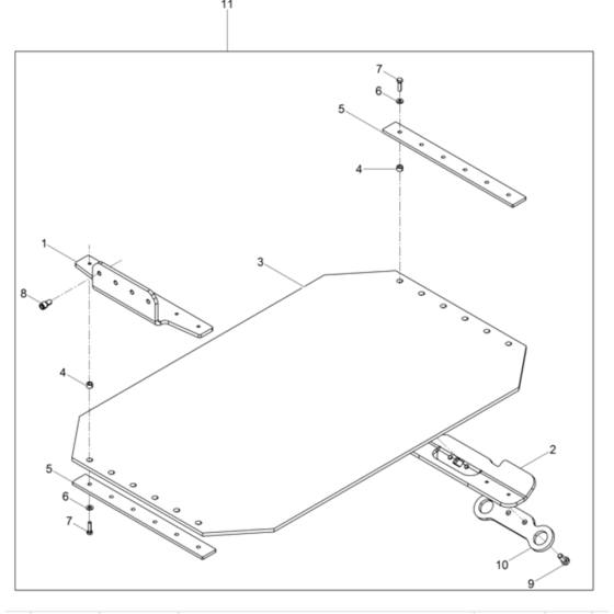 Urethane Pad PGV DPU 6555 Assembly for Wacker DPU6555H-5000011423 Rev.102 Plate Compactor