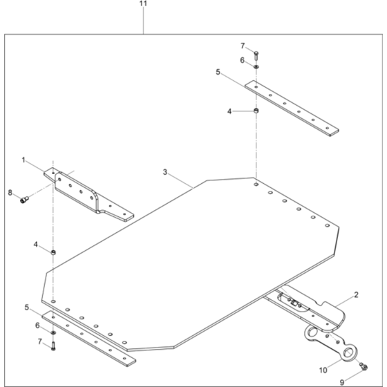 Urethane Pad PGV DPU 6555 Assembly for Wacker DPU6555HS-5000011423 Rev.102 Plate Compactor