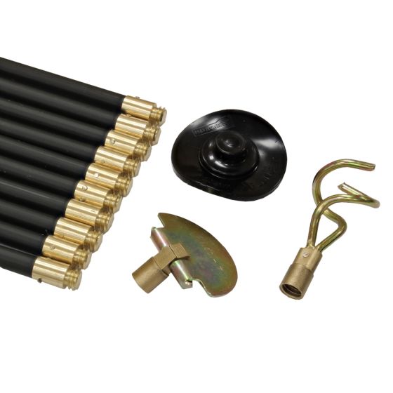 Drain Rod Set Universal (Screw Type)