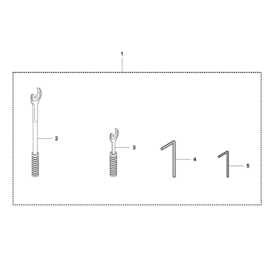 Accessories for Husqvarna DS 40 Drill Stand