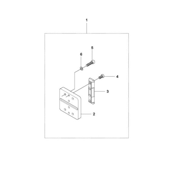 Frame Assembly for Husqvarna DS 50 ATS Drill Stand