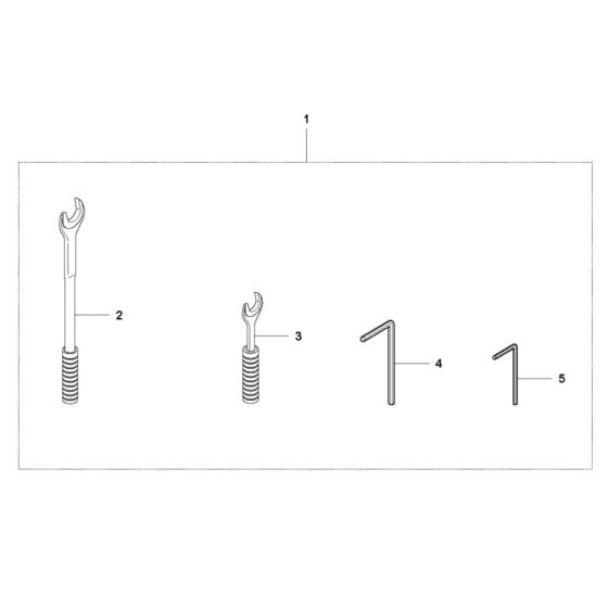 Accessories for Husqvarna DS 50 ATS Drill Stand