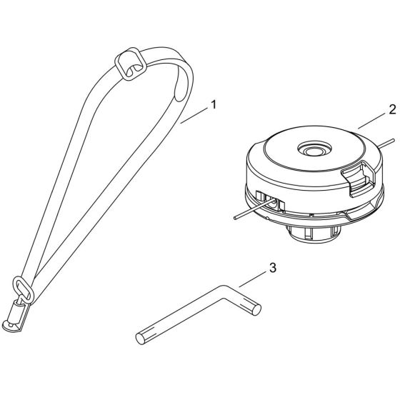 Accessories for ECHO DSRM-300/C1 Brushcutter