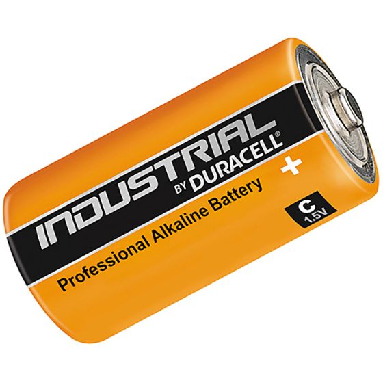 Duracell C Cell Professional Alkaline Industrial Batteries Pack of 10 - S3862