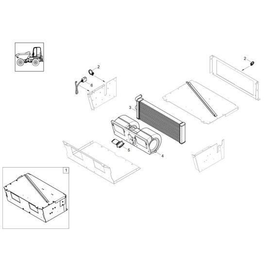 Heating Assembly for Wacker DW30-2 Dumper