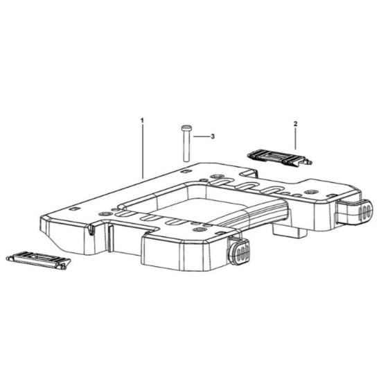 Main Assembly for DeWalt DWV9500 Rack