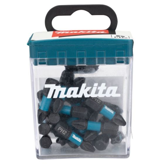 Impact Black Set PH2 / 25mm / 25 Pack for Makita - OEM No. E-12360