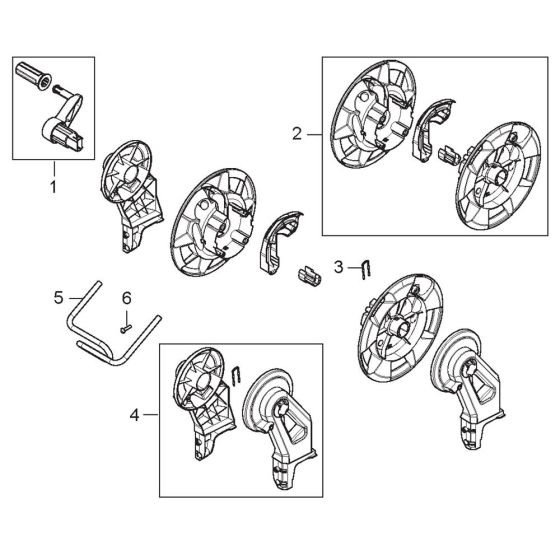 Hose Reel Assembly for Nilfisk E 145.4-9 POWER X-TRA Pressure Washer