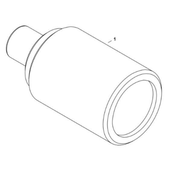 Track Roller (Top) Assembly for BobCat E26 (S/N B3JE11001 & Above)