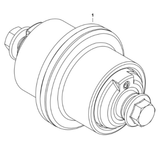 Track Roller (Bottom) Assembly for BobCat E26 (S/N B3JE11001 & Above)