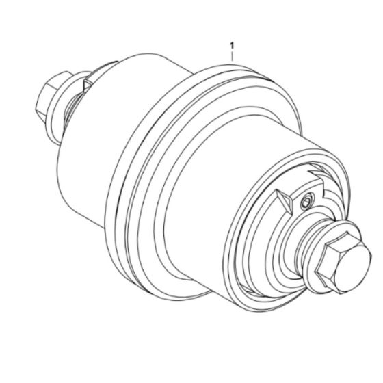 Track Roller (Bottom) Assembly for BobCat E26 (S/N ACRA11001 & Above)