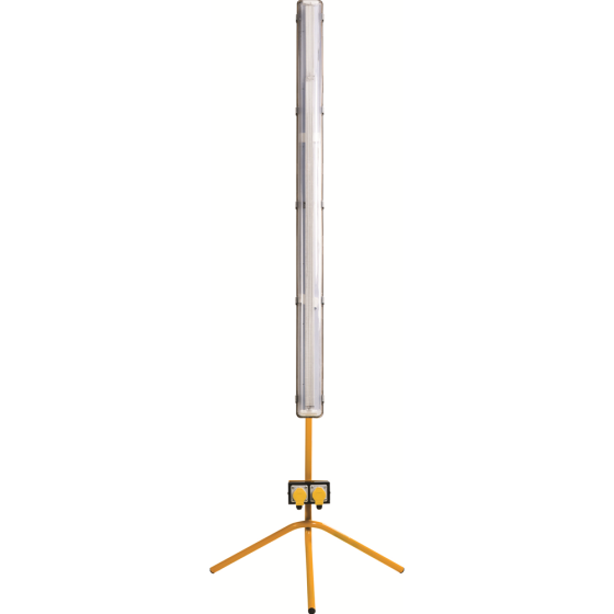 5ft 58w Encapsulated Fluorescent On Fixed Leg Stand With PTP 110V