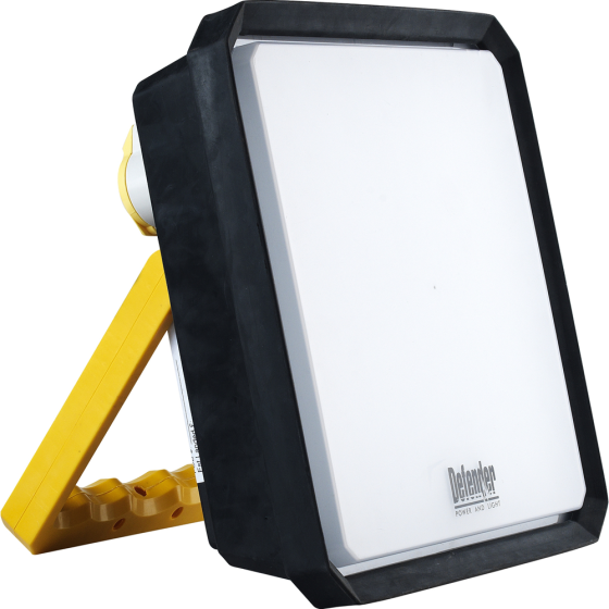 LED Zone Floodlight 50W delivers 3000 Lumens of crisp white light 110V