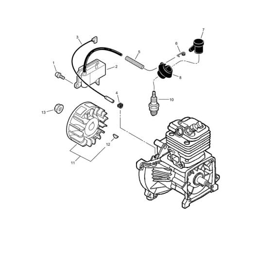 Magneto for ECHO EA-410 Earth Auger