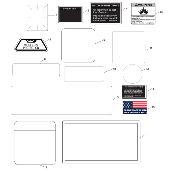 Identification for Kohler ECV630 Engines