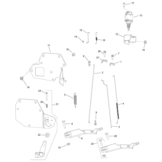 Engine Controls for Kohler ECV870 Engines