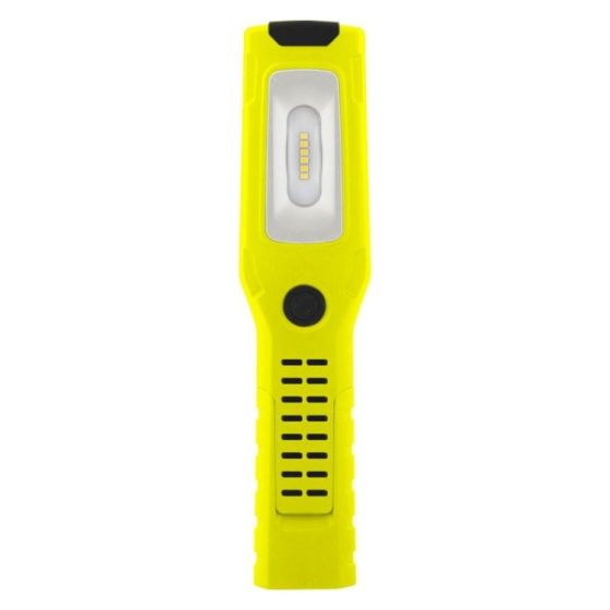 Flexible Magnetic Hand LED Lamp/Torch - Yellow. 6 x 0.5W Lamp, 1 x 1W Torch