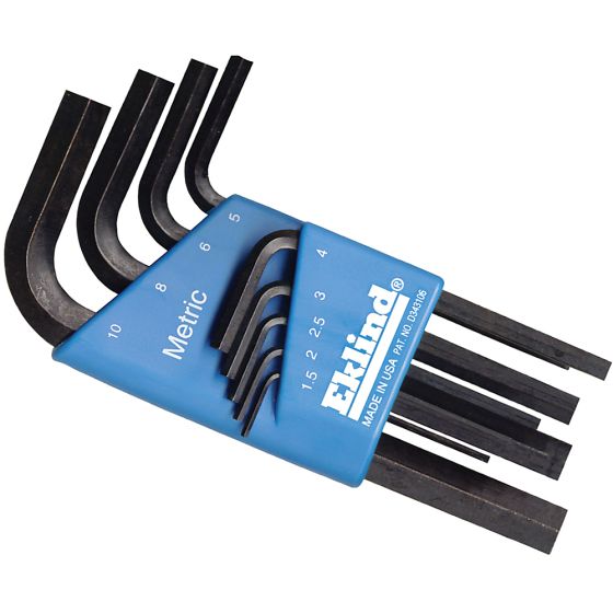 Allen Key Set - Metric 9 Piece Set