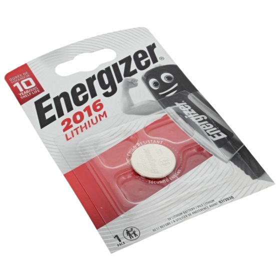 CR2016 Coin Lithium Battery Single by Energizer - S350