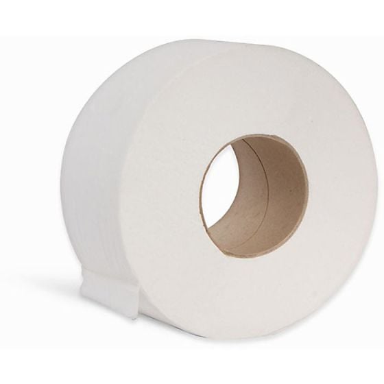 Mini Jumbo Toilet Roll For dispenser EDP006 Sheets/Roll 405 White Case 12