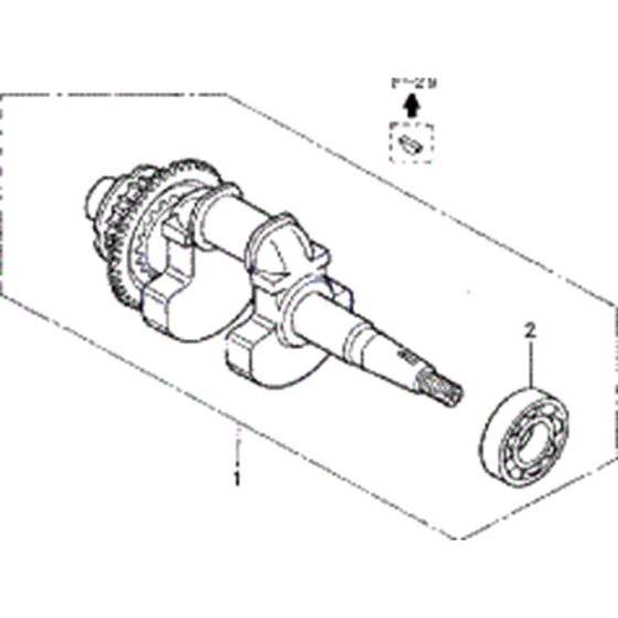 Crankshaft Assembly for Honda EU20i Generator