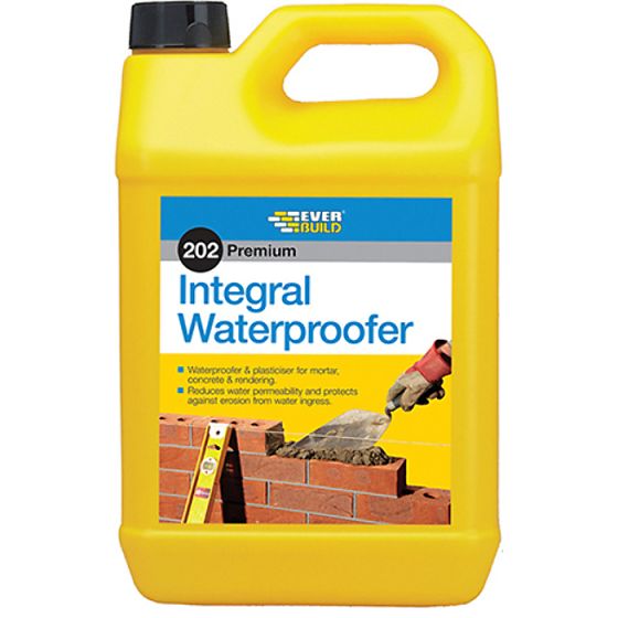 Integral Liquid Waterproofer 5 Litre by Everbuild - ILW5L