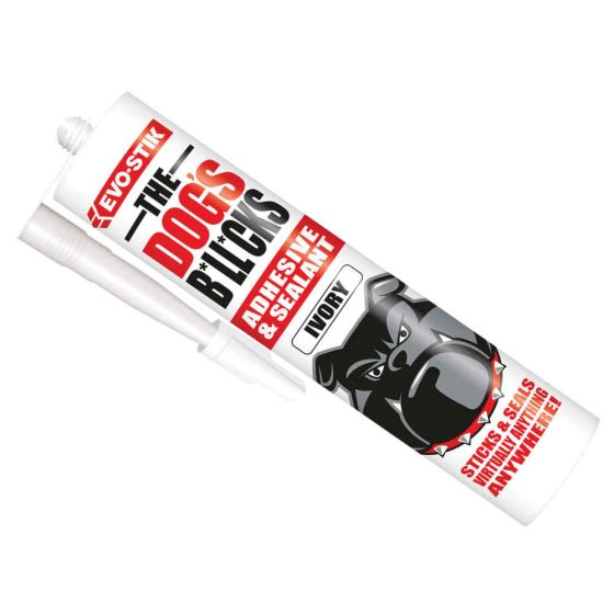 Evo-Stik The Dog's B*ll*cks Multipurpose Adhesive & Sealant Ivory 290ml