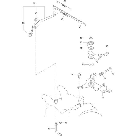 Governor Assembly for Subaru (Robin) EX16 Engines