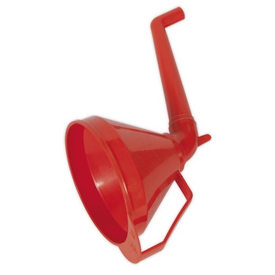 Funnel with Fixed Offset Spout & Filter Medium Dia.160mm Sealey Part No. F16