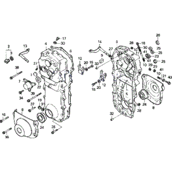 Gear box Assembly for Honda F720 Large Tiller