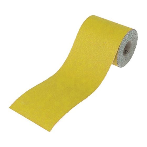 115mm Yellow Aluminium Oxide Paper Rolls