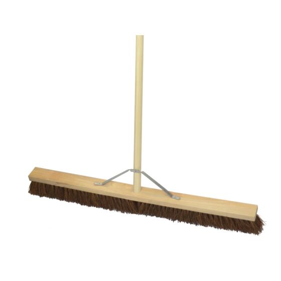 Stiff Bassine Broom 900mm (36in) + Handle & Stay - OEM No. FAIBRBASS36H