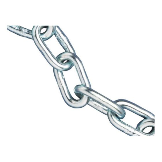 Galvanised Chain, Zinc Plated, Link Size: 6x33mm, 15m Chain***LAST STOCK***