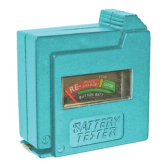 Battery Tester for AA, AAA, C, D & 9V by Faithfull - BT1